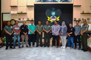 Danrem 043/ Gatam Terima Kunjungan PFI Lampung