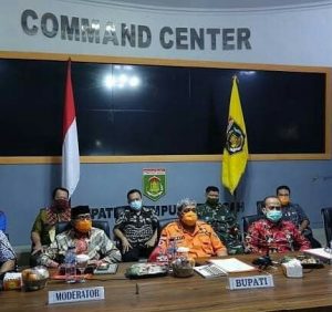 Melalui Teleconference Bersama Gubernur Lampung, Bupati Loekman Buka Musrenbang Tingkat Kabupaten Tahun 2020