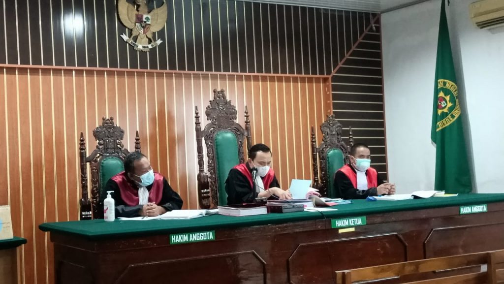 PN Gunung Sugih Gelar Sidang Perdana Kasus Pembunuhan Warga Anak Tuha