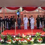 HUT RI Ke-76, Bupati Musa Ahmad Beri Penghargaan Anggota Paskibraka Nasional