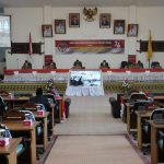 Pemkab dan DPRD Lampung Tengah Gelar Paripurna HUT RI Ke-76