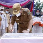 Bupati Musa Ahmad Resmikan Pasar Kuliner Masyarakat Inovatif Kampung Terbanggi Besar