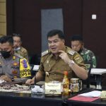 Bupati Lamteng Gelar Rapat Evaluasi Pelaksanaan Vaksinasi