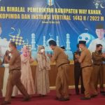 Pemkab Way Kanan Gelar Halal Bihalal Hari Raya Idul Fitri 1443 H