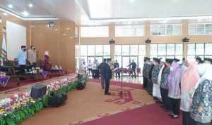Bupati Way Kanan Hadiri Pengukuhan Pengurus MUI Way Kanan