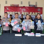 Polres Mesuji Gelar Press Release Penangkapan Pelaku Pembunuhan Siswi SMKN1 Tanjung Raya