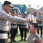 22 Personel Polres Tulang Bawang Naik Pangkat, AKBP James Sampaikan Pesan Ini