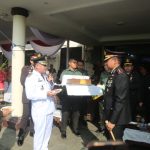 Upacara Peringatan Hari Bhayangkara ke-78 Kabupaten Lampung Timur Berjalan Khidmat